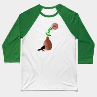 Boho Crow Baseball T-Shirt